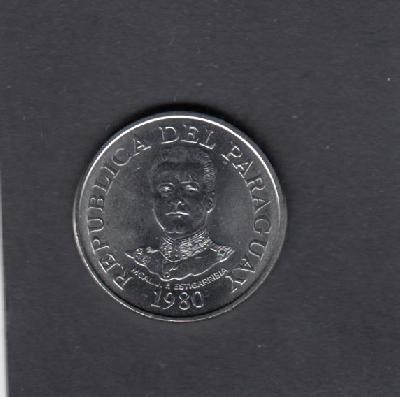 Beschrijving: 50 Guaranies DAM